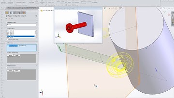 Solidworks 2016 - Flange API 6 Type 6BX Curved