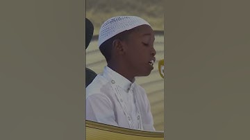 القارئ الصغير عبدالله حسن من الصومال