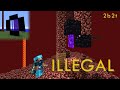 2b2t's ILLEGAL Nether Portals