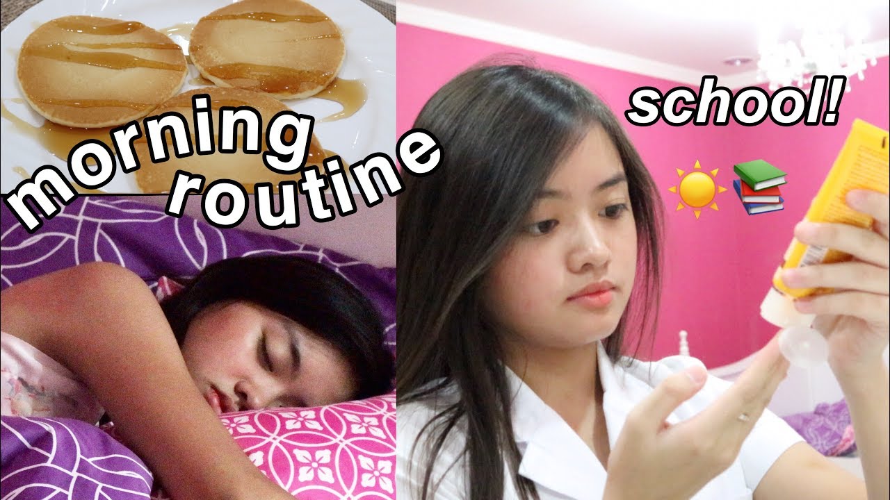 My School Morning Routine | Life as a Student YouTuber in the Philippines
