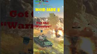 ⚡WoT Blitz | 🐴M41D Jade| 🥇Warrior Medal Achieved | "Воїн" на ізі #wotblitz #shorts #танкблиц