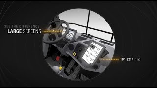 Cat Next Generation Mining Trucks See The Difference In The Cab And Controls