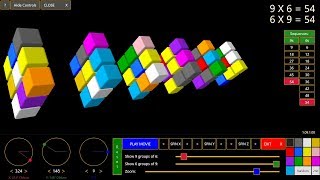 Interactive 3D Multiplication Times Table Calculator App for Kids - 3DSmart.xyz screenshot 1
