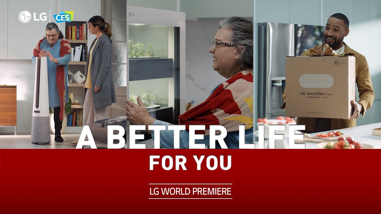 LG at CES 2022 : LG World Premiere - A Better Life For YouㅣLG - YouTube