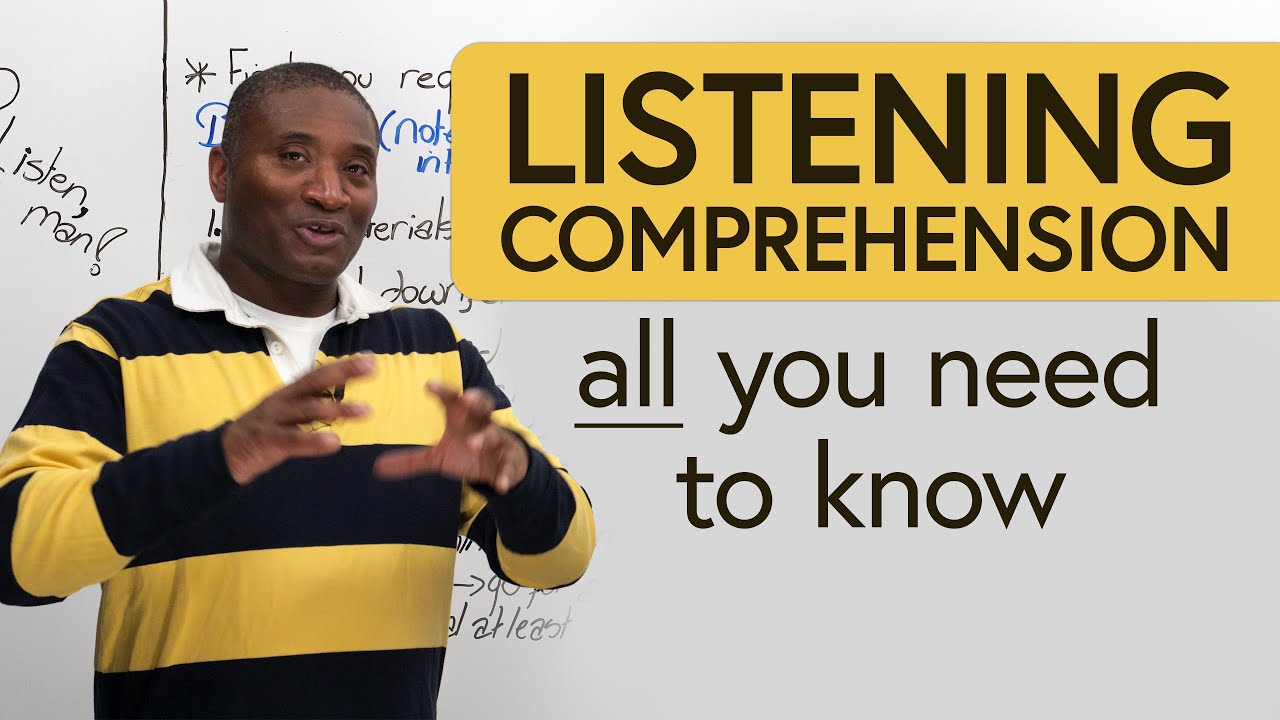 ⁣LISTEN & UNDERSTAND: How to improve your listening comprehension in English