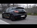 Renault Clio R.S. 220 EDC Trophy akrapovic sound, launch control, revs, start up sound