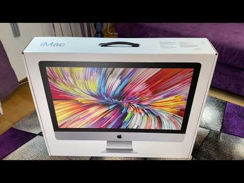 Apple iMac 27” 3.0GHz 6‑core Intel Core i5 4.1GHz all-in-one Macintosh Desktop Computer Unboxing