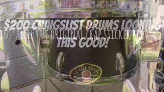 Drum Shell Rewrap