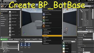 UE4 - Team TPS C++ #1 Player Character & Bot Team Setup