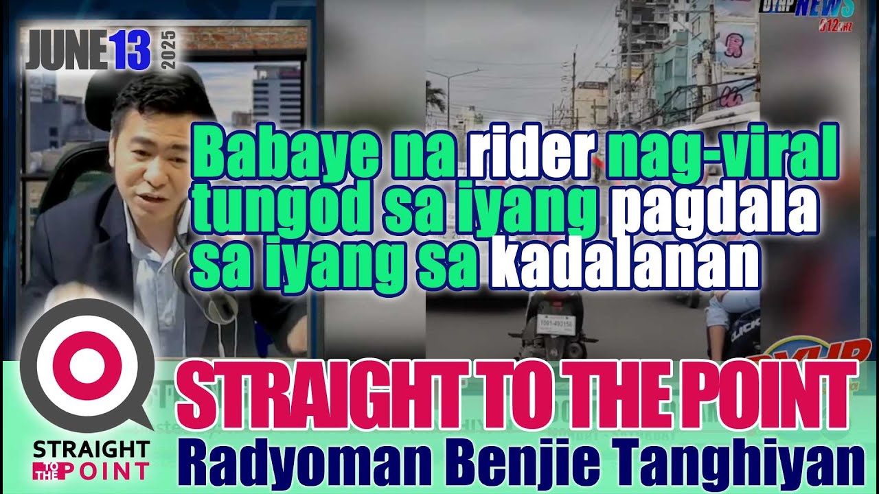 Babaye na rider nag-viral  tungod sa iyang pagdala  sa iyang motor sa kadalanan