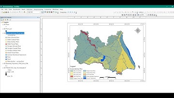 Geomorphology Map Generation Using ArcGIS and Bhukosh