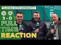 Celtic 30 hearts  playing with intensity  fulltime reaction