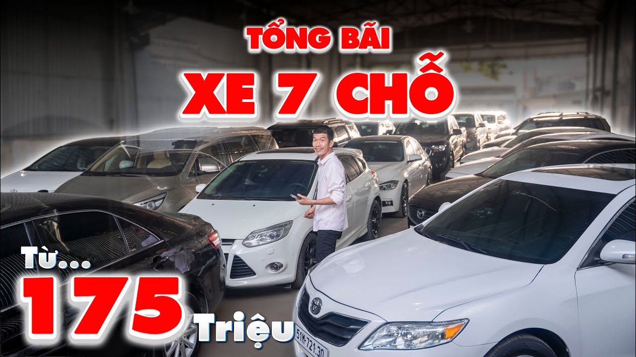 TỔNG BÃI - Báo giá Ô tô 7 chỗ từ 175tr...tại Nghĩa Phạm Auto