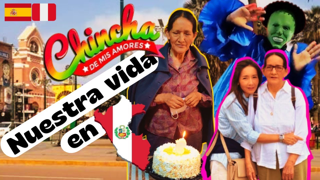 🇵🇪🇪🇸 NUESTRA VIDA EN PERÚ - LOS LLEVO a conocer mi CHINCHA en su fiesta🏠VISITAMOS a PAPÁ 🎂🕊️♥️