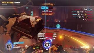 Best Hammond Kill - Triple Boop on Nepal (Turannos) [Overwatch]