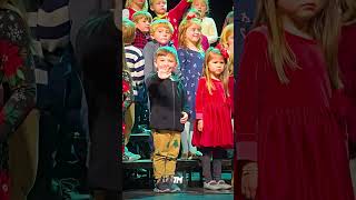 This 4 Year Old Boy Was Anxious on Stage Until He Spotted His Mom #shorts