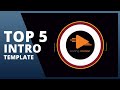 Top 5 Animated Logo Intro for YouTube Channel - Free After Effects Template #3
