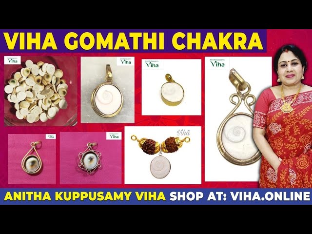 Gomati Chakra Designer Pendant – Viha Online