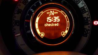 fiat 500 power steering warning