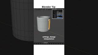 Cup Modeling Tip 😉#blender#modeling #3d Modeling