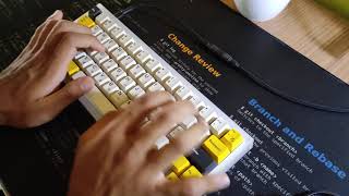 Custom Mechanical Keyboard Wkl Zerosixty Prototipe, Gasket Mount Sandwich Acrylic