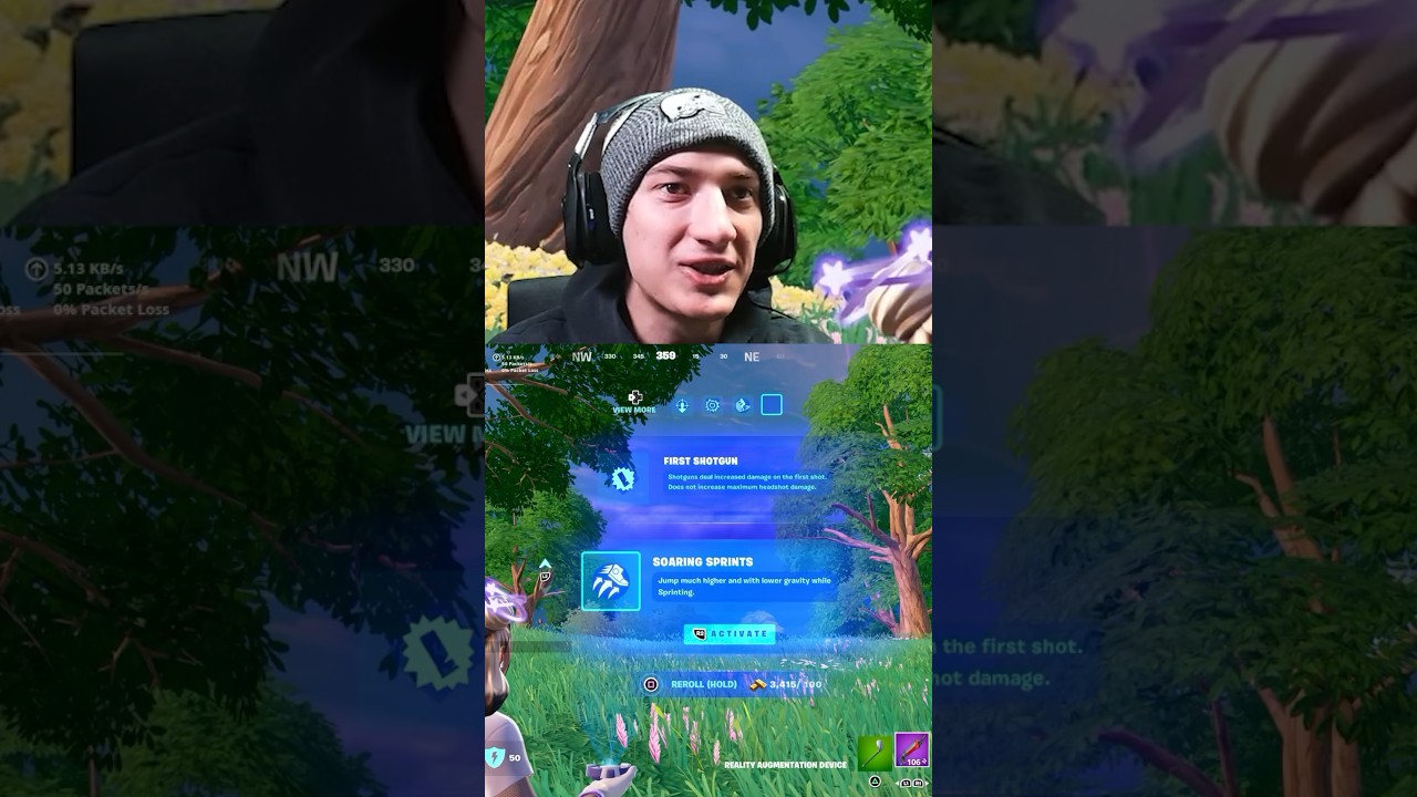 Soaring Sprints Augment is Back in Fortnite! 