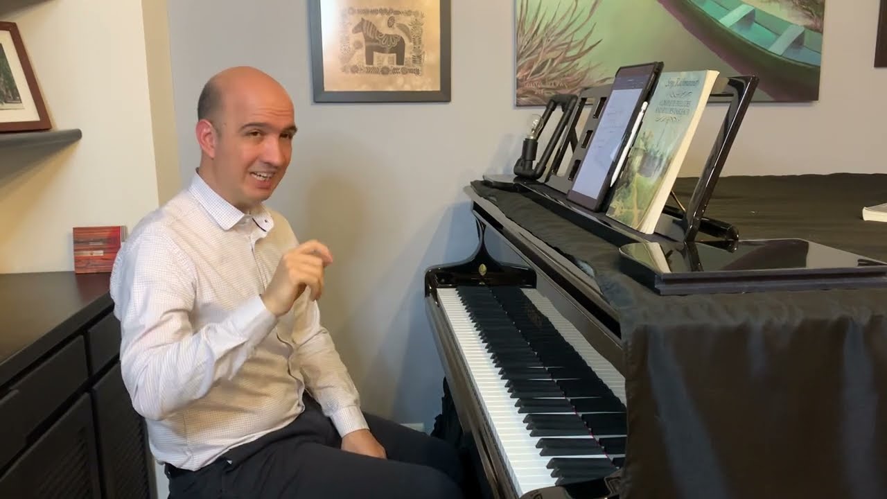 Cómo tocar el piano, legato