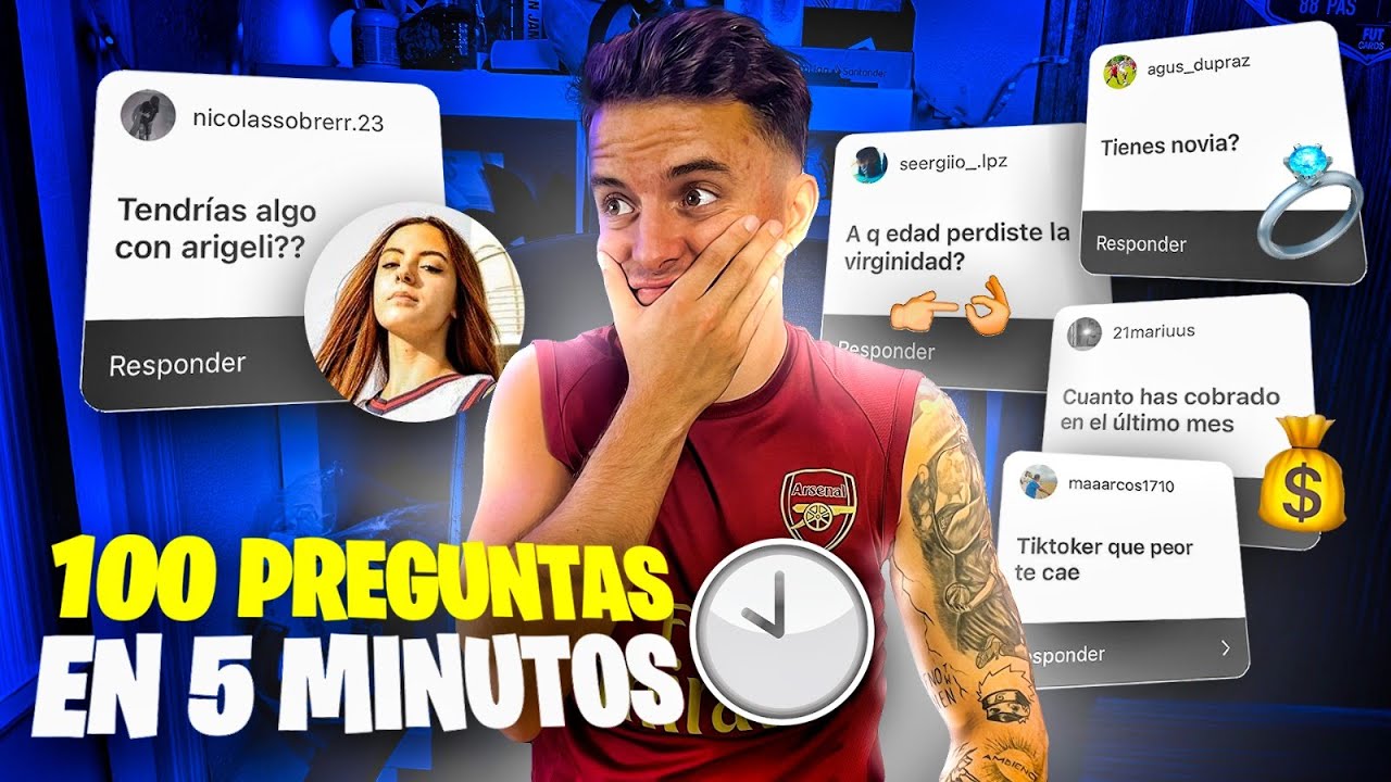 ¿TE HAS LIADO CON...? 100 PREGUNTAS EN 5 MINUTOS | Adri Contreras
