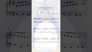 PINKFONG The Penguin Dance Sheet Music  #piano #pianolession #sheetmusic #pinkfong #tiktok #shorts