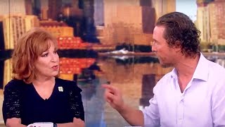 Joy Behar Tries To Humiliate Matthew McConaughey But Gets DESTROYED On Her Own Show