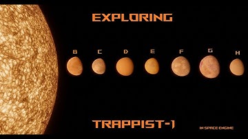 EXPLORING TRAPPIST-1 in Space Engine!