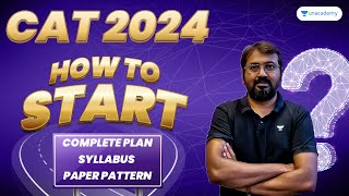 CAT 2024  How to Start?  Complete Plan | Syllabus | Paper Pattern | #ronakshah