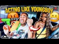 ACTING Like "YOUNGBOY" To See How My GIRLFRIEND Reacts.. *HILARIOUS*