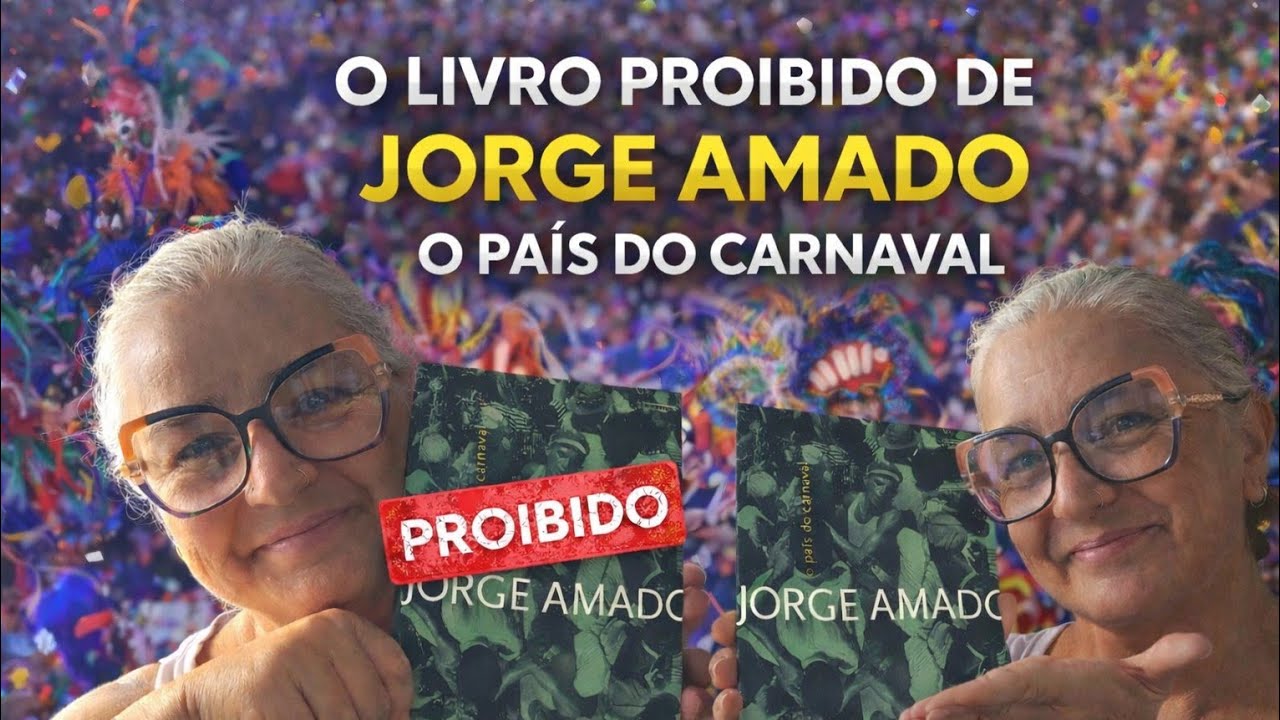 🚫 O livro proibido de Jorge Amado: O país do Carnaval