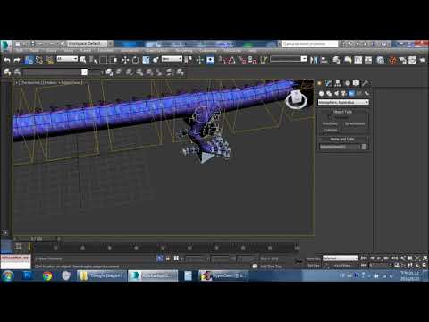 Rigging 3DS MAX Dragon part 2 - YouTube