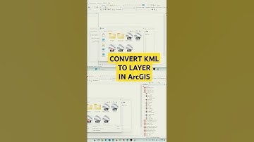 CONVERT KML Files into ArcGIS Layers Easily! #Shorts