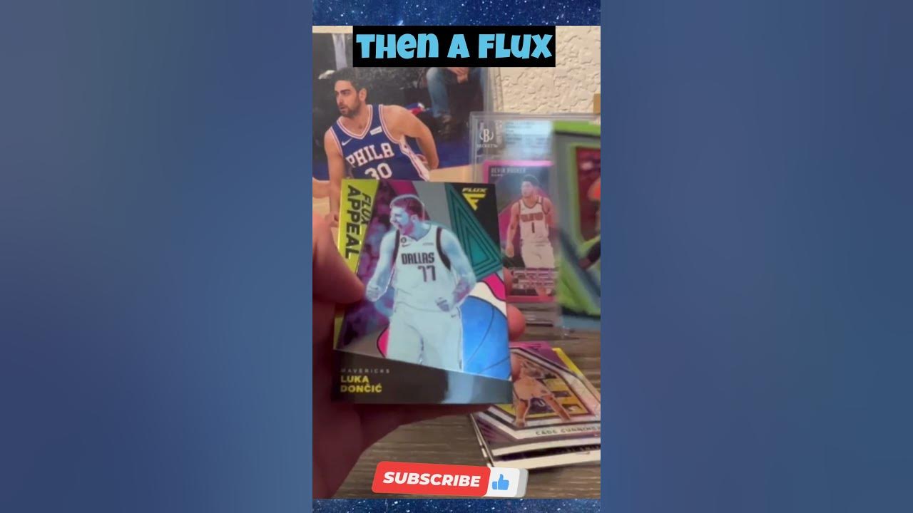 LUKA DONCIC FLUX APPEAL!!! NICE INSERT!!! FUTURE MVP??? FLUX BASKETBALL