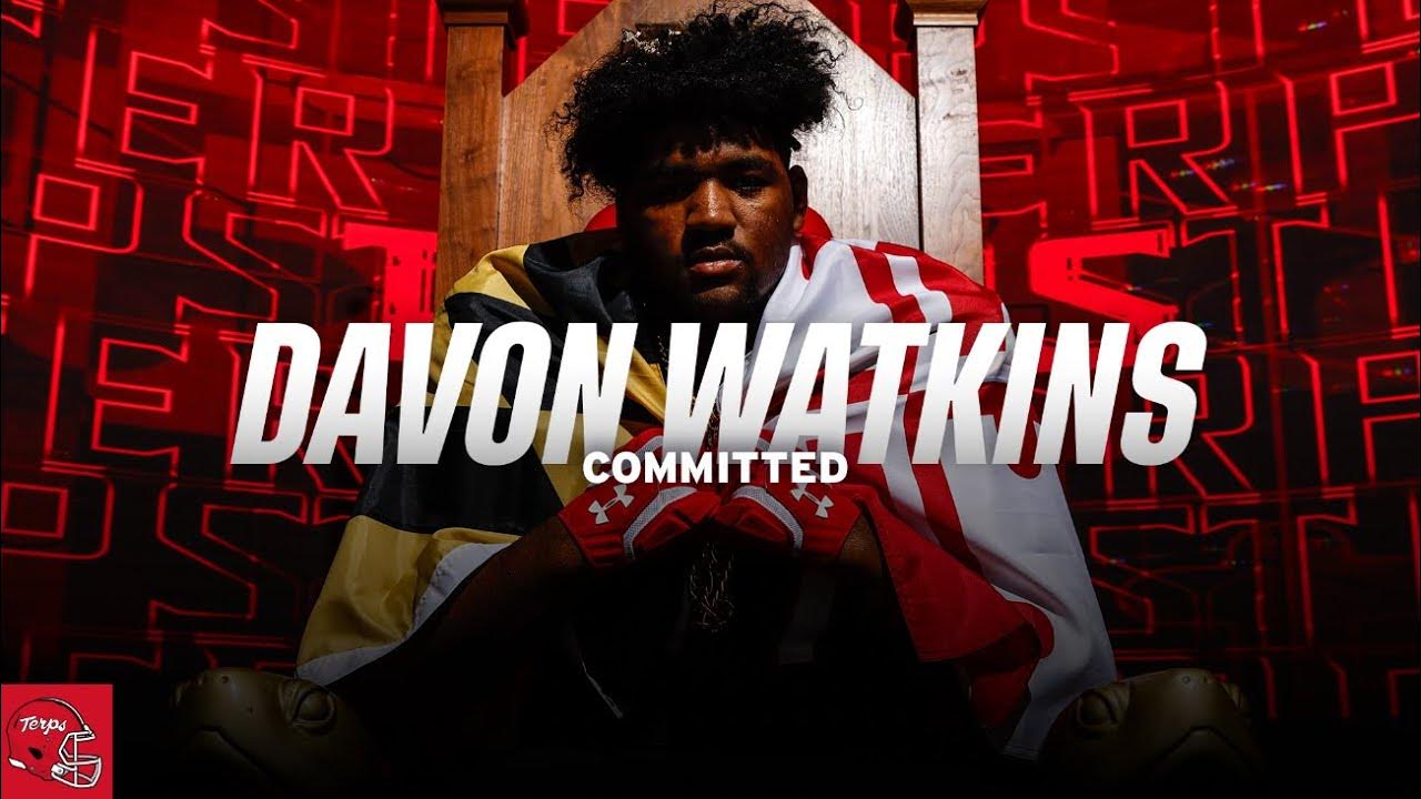 Davon Watkins Maryland Football NSD 2025 YouTube