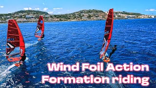 Wind Foil Action - High speed chase - Cinematic FPV