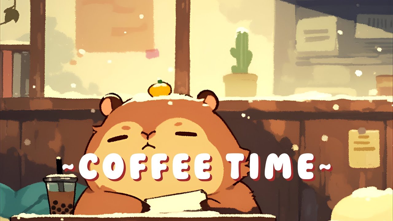Lofi Capybara Radio - Study & Chill Music Mix ~ Quiet Moments ~ 🎵 | Study Aid