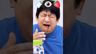 Jelly versus toy eating funny #funnyimages #funny #outdoorwork #comedy #food