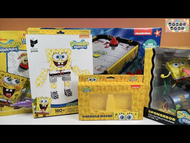 Spongebob Squarepants Radz Foamz Blind Bag Full Set Entire Case Unboxing  Toy Review 