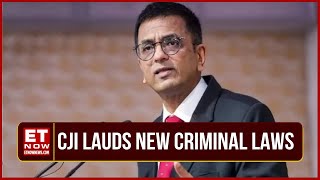 CJI Praises New Criminal Laws | Pick Your Battles: CJI Tells Probe Agencies | Top News