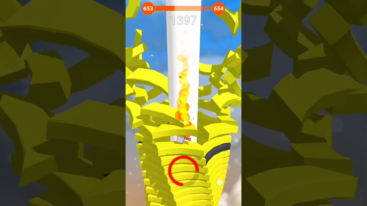 Stack Ball  Level - 653 