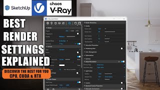 Best Render Settings | VRay for SketchUp | The most Essential Video for you #vray #3d