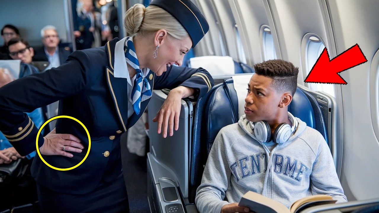 Airline Staff Laughs at Black Teen in Luxury Seat — Then the Owner Boards the Plane