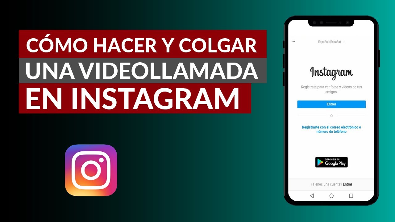 Cómo Hacer y Colgar una Videollamada en Instagram - YouTube