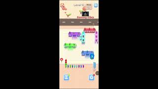 Bus Puzzle : Parking Jam Level 14 Walkthrough 