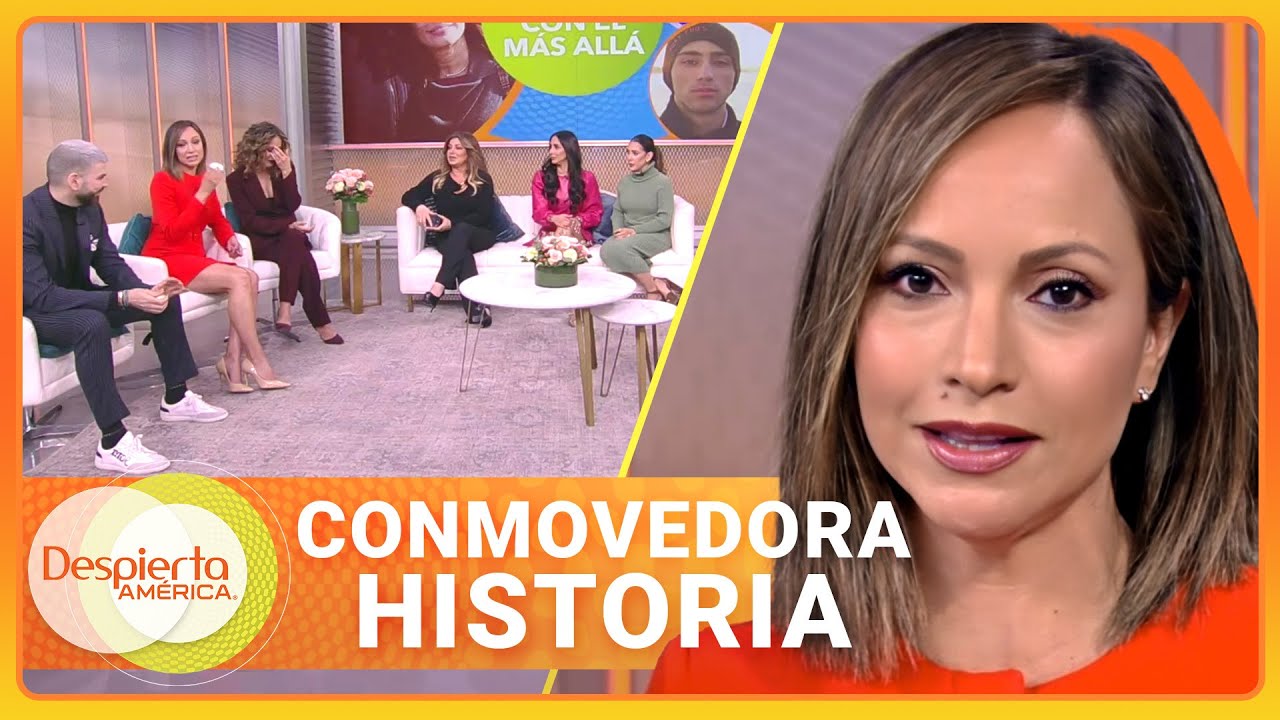 Satcha Pretto llora por una madre y sus mensajes del más allá | Despierta América | Hoy | 26 de feb