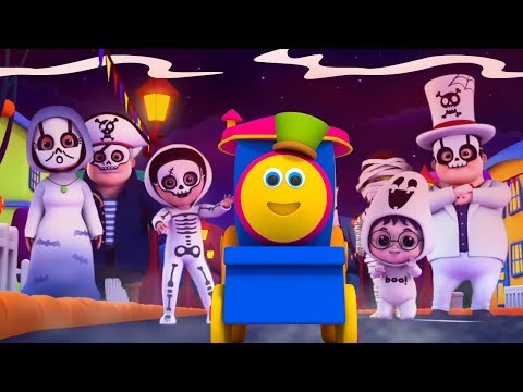 بوب القطار أشباح يتيح لك مطاردة أغاني الأطفال Bob The Train Ghost Lets Go Hunt Scary Rhymes 